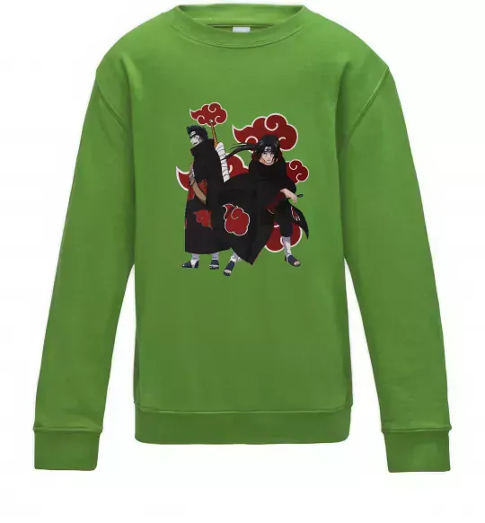Детский Свитшот Ітачі і Кісаме Лаймовый фото