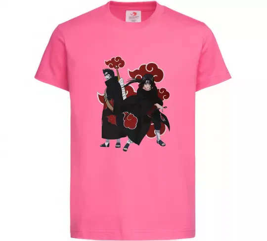 Детская футболка Ітачі і Кісаме Ярко-розовый фото