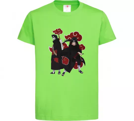 Детская футболка Ітачі і Кісаме Лаймовый фото