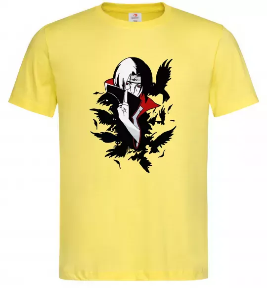 Чоловіча футболка Ітачі ворони Лимонний фото