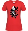 Жіноча футболка Ітачі ворони Червоний фото