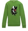 Детский Свитшот Ітачі ворони Лаймовый Детский Свитшот Ітачі ворони Лаймовый фото