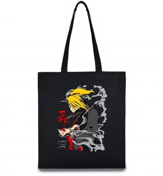 Еко-сумка Дейдара Чорний фото