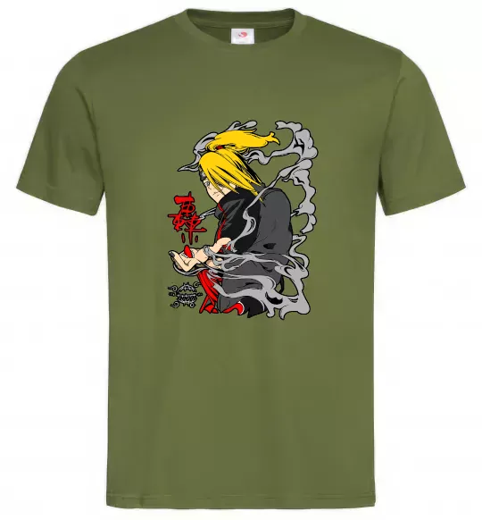 Чоловіча футболка Дейдара Оливковий фото