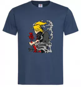 Мужская футболка Дейдара Темно-синий фото