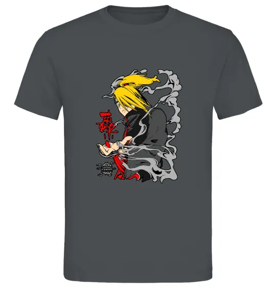 Чоловіча футболка Дейдара Графіт фото