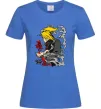 Жіноча футболка Дейдара Яскраво-синій фото