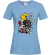 Жіноча футболка Дейдара Блакитний фото