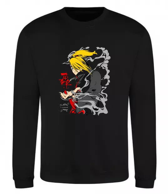 Світшот Дейдара Чорний фото