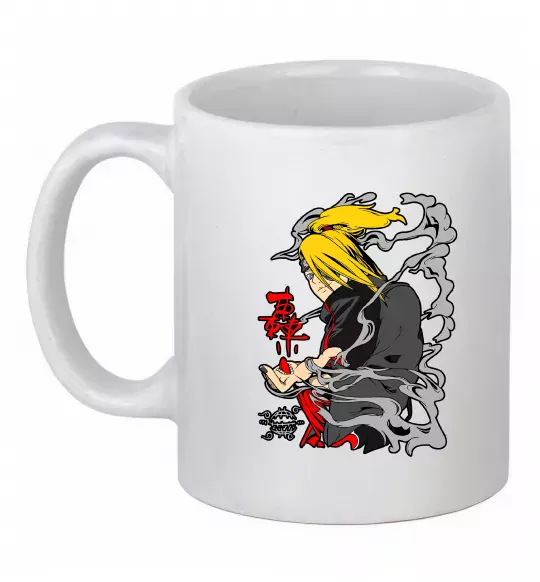 Чашка керамическая Дейдара Белый фото