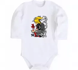 Детский боди Дейдара Белый фото