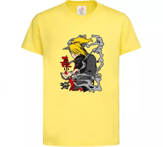 Детская футболка Дейдара Лимонный фото