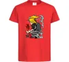 Детская футболка Дейдара Красный фото