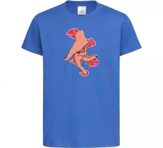 Дитяча футболка Дейдара рука Яскраво-синій фото