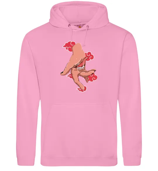 Женская толстовка (худи) Дейдара рука Розовый фото