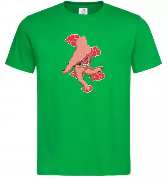 Мужская футболка Дейдара рука Зеленый фото