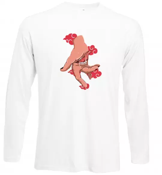 Лонгслів Дейдара рука Білий фото