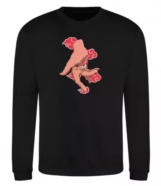 Свитшот Дейдара рука Черный фото