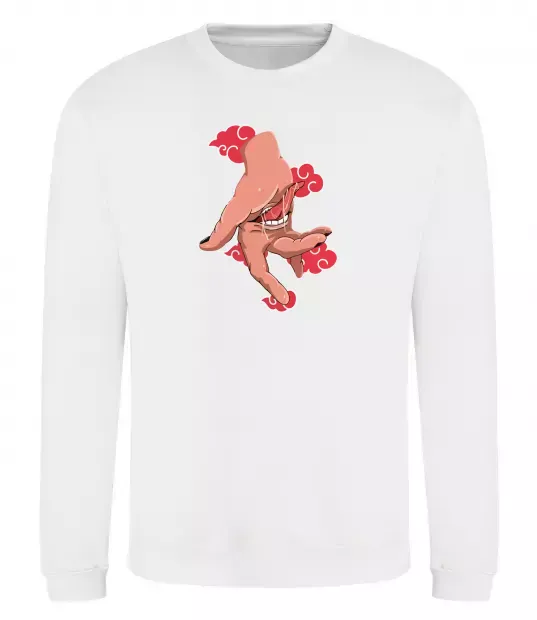 Свитшот Дейдара рука Белый фото