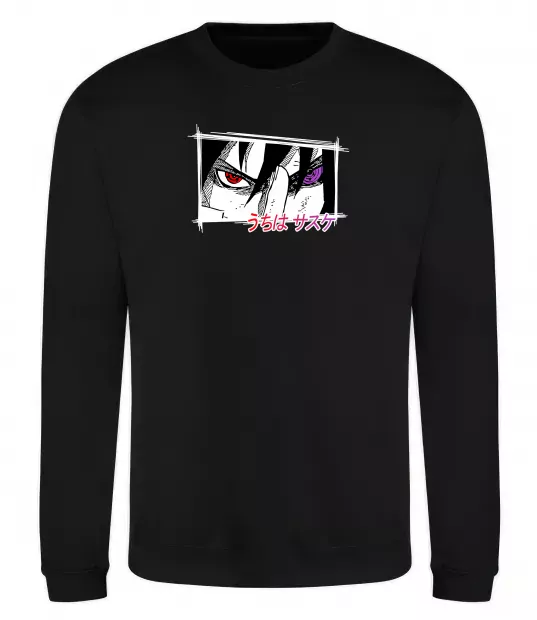Свитшот Uchiha Sasuke Черный фото