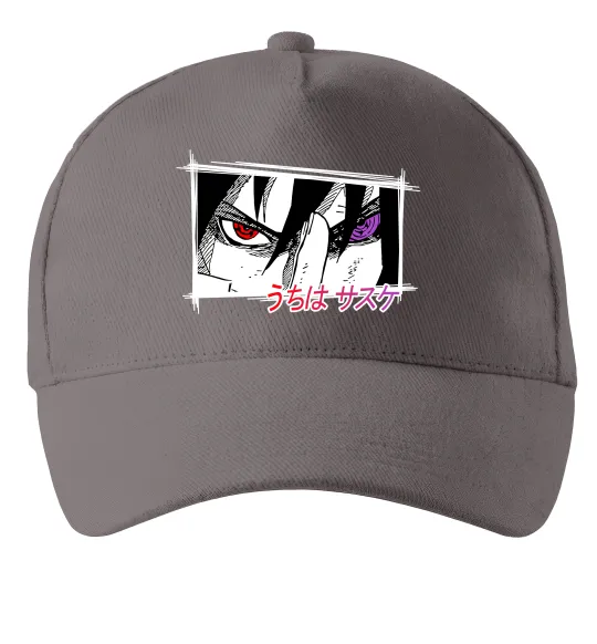 Кепка Uchiha Sasuke Сірий фото