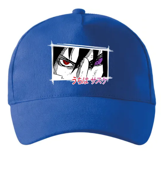 Кепка Uchiha Sasuke Ярко-синий фото