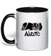 Чашка с цветной ручкой Naruito Uchiha Sasuke Черный фото
