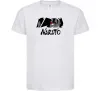 Дитяча футболка Naruito Uchiha Sasuke Білий фото