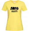 Жіноча футболка Naruito Uchiha Sasuke Лимонний фото