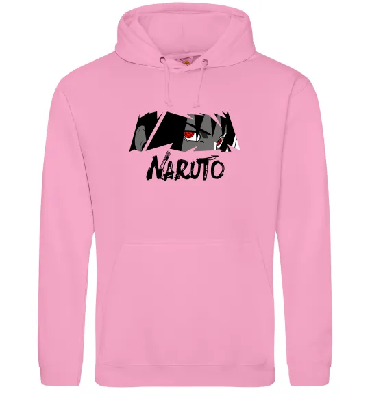 Мужская толстовка (худи) Naruito Uchiha Sasuke Розовый фото
