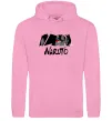 Женская толстовка (худи) Naruito Uchiha Sasuke Розовый фото