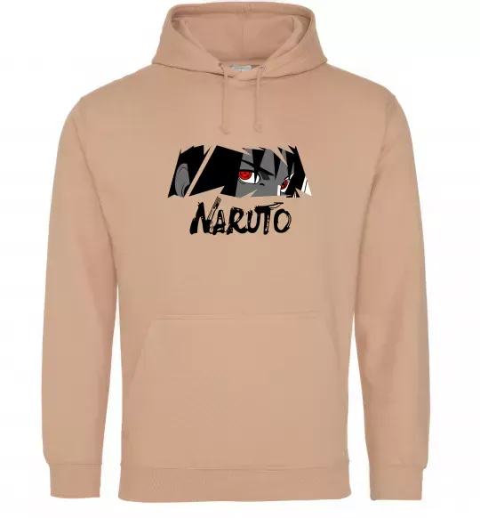 Жіноча толстовка (худі) Naruito Uchiha Sasuke Пісочний фото
