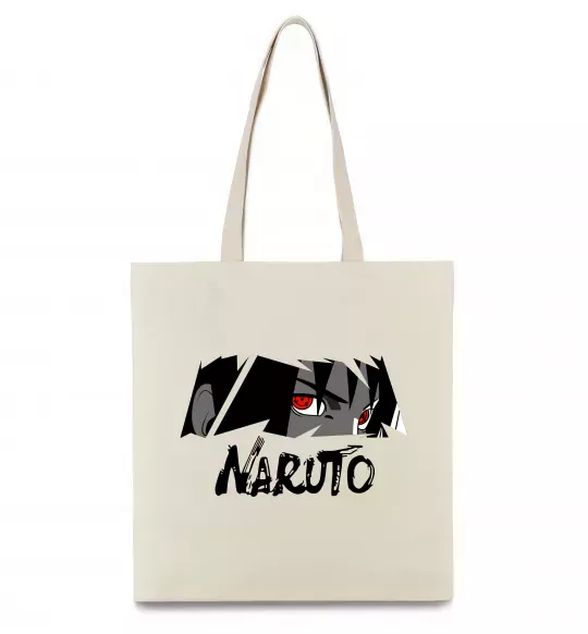 Еко-сумка Naruito Uchiha Sasuke Бежевий фото