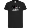 Дитяча футболка Naruito Uchiha Sasuke Чорний фото