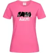 Жіноча футболка Naruito Uchiha Sasuke Яскраво-рожевий фото