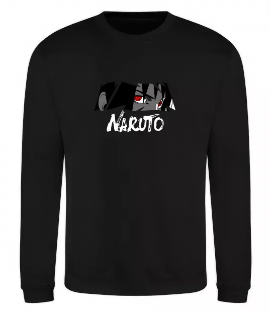 Світшот Naruito Uchiha Sasuke Чорний фото