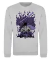 Свитшот Uchiha Sasuke Susanoo Серый меланж фото