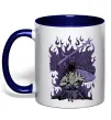 Чашка с цветной ручкой Uchiha Sasuke Susanoo Глубокий темно-синий Чашка с цветной ручкой Uchiha Sasuke Susanoo Глубокий темно-синий фото