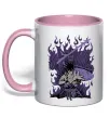 Чашка с цветной ручкой Uchiha Sasuke Susanoo Нежно розовый Чашка с цветной ручкой Uchiha Sasuke Susanoo Нежно розовый фото