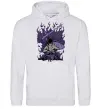 Мужская толстовка (худи) Uchiha Sasuke Susanoo Серый меланж фото