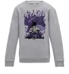 Детский Свитшот Uchiha Sasuke Susanoo Серый меланж фото
