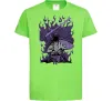 Детская футболка Uchiha Sasuke Susanoo Лаймовый фото
