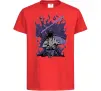 Детская футболка Uchiha Sasuke Susanoo Красный фото