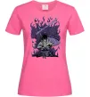 Женская футболка Uchiha Sasuke Susanoo Ярко-розовый фото