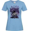 Женская футболка Uchiha Sasuke Susanoo Голубой фото