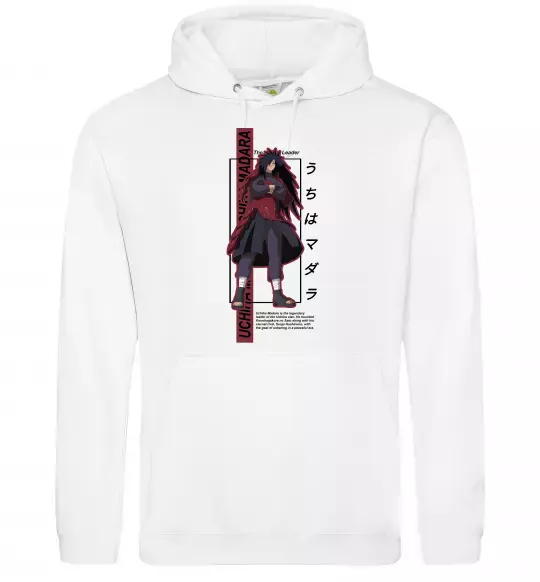 Женская толстовка (худи) Uchiha Madara Белый фото