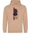 Женская толстовка (худи) Uchiha Madara Песочный фото