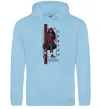 Женская толстовка (худи) Uchiha Madara Голубой фото