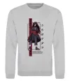 Свитшот Uchiha Madara Серый меланж фото