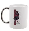 Чашка с цветной ручкой Uchiha Madara Серебро фото